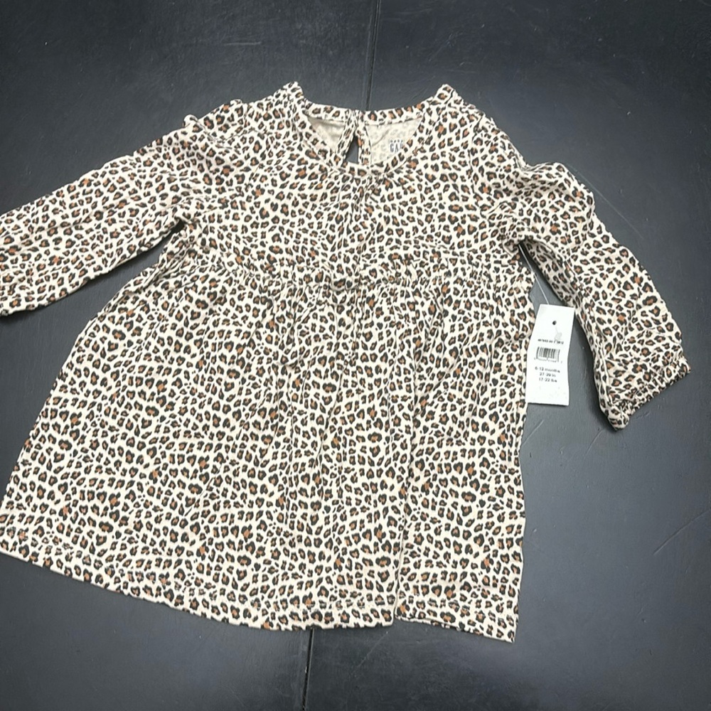 Gap Leopard Tunic 6-12 months NWT